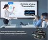 UYUXIO AI Language Translator Wireless Earphone with 144 Online Languages Bt 5.4 OWS Real Time Translation Earbuds for Travel