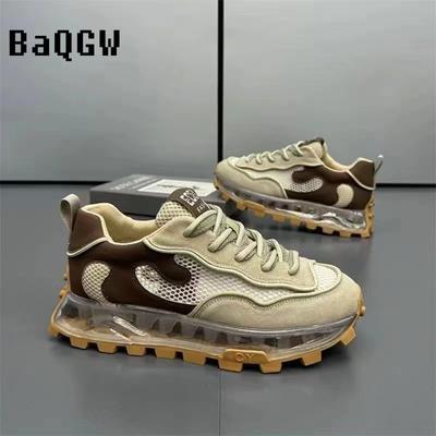 Fashion High Platform Summer Breathable Men Sneakers Comfortable Running Sneakers Casual Outdoor High Quality Sports Shoes Size 39-44