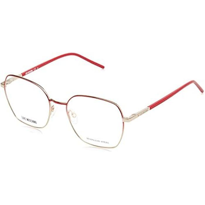 Lunettes de soleil - LOVE MOSCHINO - Mol568 ZI9/18 - Couleur Rouge - Monture Métal - Style Tendance