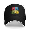 Cookie Monster Sesames Baseball Cap Hip Hop Cartoon Sandwich Hat Unisex Style Breathable Caps Hat Outdoor