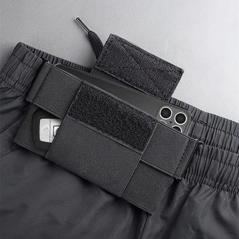 Men's Sports Invisible Mobile Phone Waist Bag Portable Waist Bag Women's Outdoor Work Elastic Mobile Phone Bag