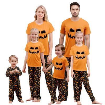 Süßes Familien-Pyjama-Set, Hauskleidung, Familien-Set Kurzarm-Oberteil und Hose