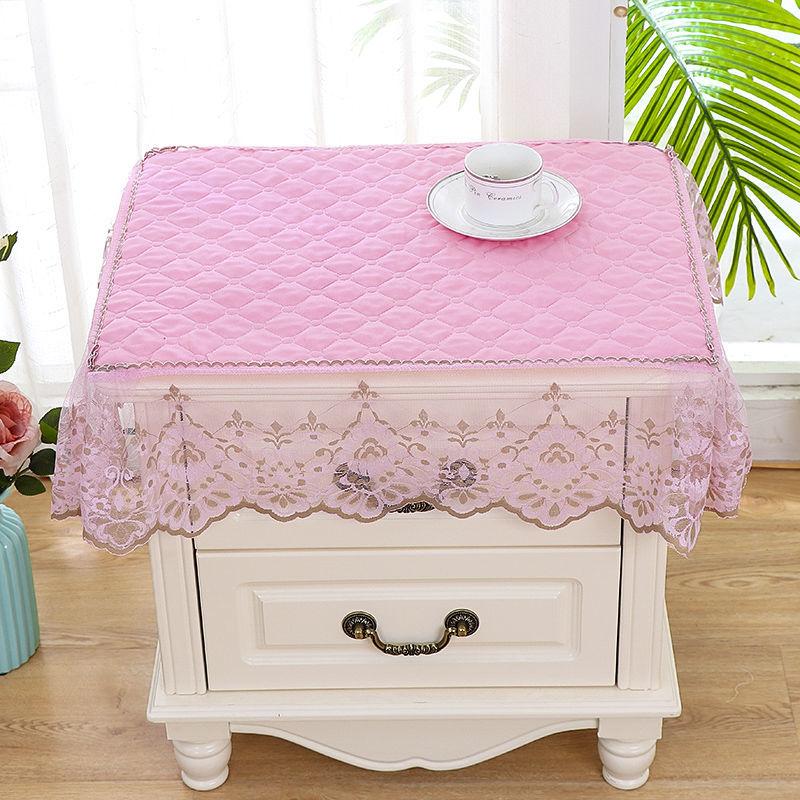 All-purpose Covers Dust-proof Bedside Table Mat Cabinet Protector Home Decor Modern Europe Dust Cover for Coffee Household