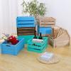 Rectangular Retro Wooden Fruit Storage Box