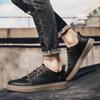 Luxury Brand Mens Shoes Casual Leather Male Comfortable Sneakers Stylish Skate Shoes Men All-match Male Lace-Up Walking Shoes