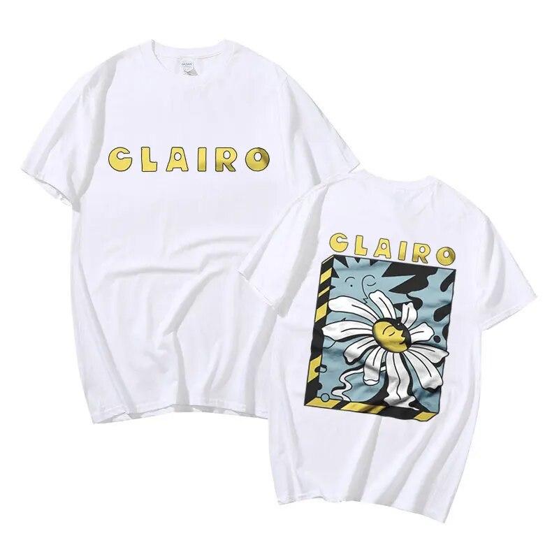 Tricou Clairo Summer Tour Tricou minunat Clairo Sling Print Tricouri Clairo Imunity Tricouri unisex pentru femei Moda Casual Tricou cu mânecă scurtă