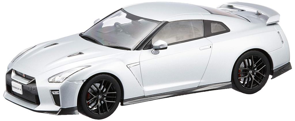 Kokusai Boeki Nissan 2017 Ultimate Metal Silver Scale F18021 (First18) GT-R 1/18