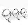 Fishing Rod Guides Fishing Rod Guides Silver Stainless Steel