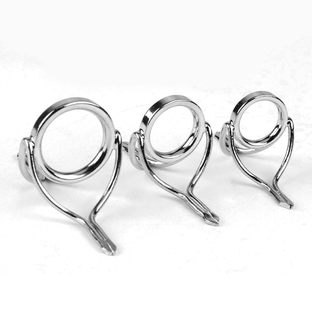 Fishing Rod Guides Fishing Rod Guides Silver Stainless Steel