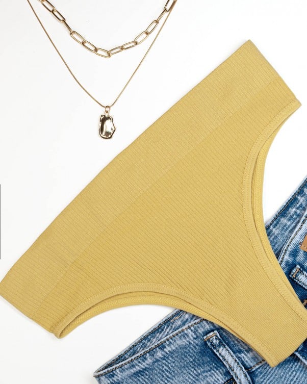 Textured Hipster Panties ISSA Plus