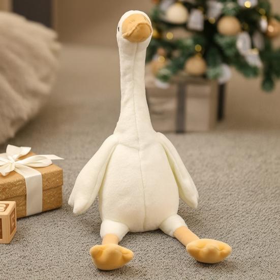 Long Neck Goose Plush Doll, Soft Stuffed Animal, Cute Fluffy Swan Pillow for Bedroom Decor, Sleep Companion Gift for Toddlers And Adults