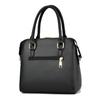Bolsa feminina com detalhes florais, bolsa com zíper da moda para trabalho, bolsa tiracolo casual, bolsa floral para decoração