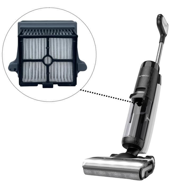 Filter - Phonillico® - Tineco Floor One S6/S7 PRO - Pack of 4 - HEPA - Replacement