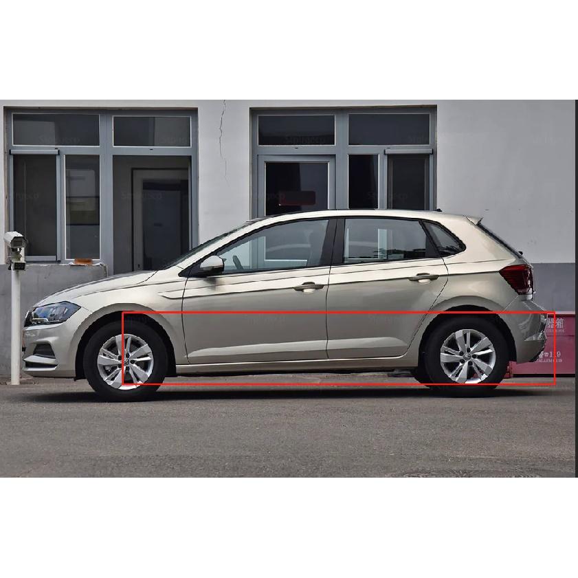 For VW Volkswagen Polo MK6 AW 2018   Car Fender Mudguard Mud Flaps Guard Splash Flap Car Accessories