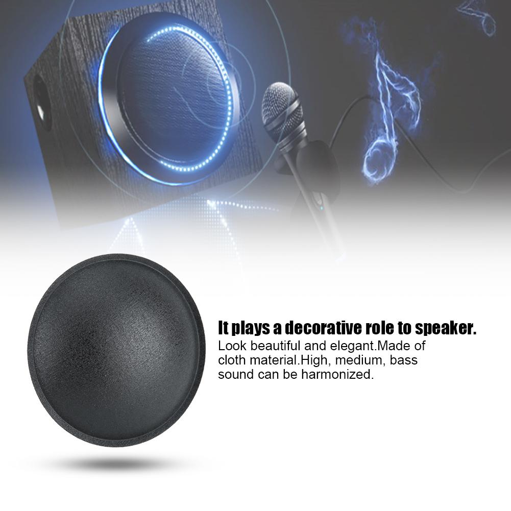 Loudspeaker Protector 5PCS 85MM Cloth Speaker Dust Cap for Beautiful and Generous Decoration