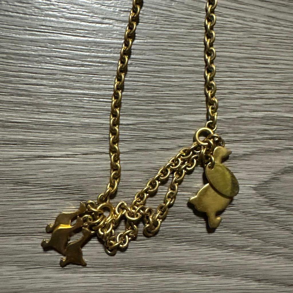 Used MOSCHINO duck necklace final price reduction