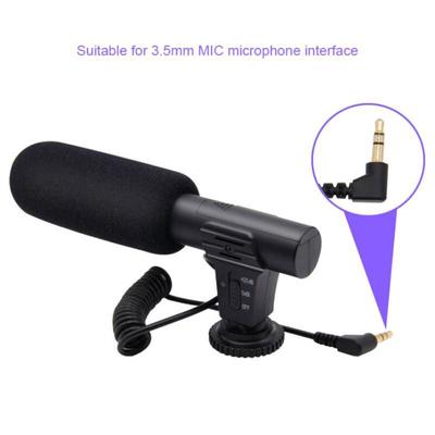 Shoot XTGP451 MIC-05 DSLR Camera Microphone Shotgun Interview Microphone Video