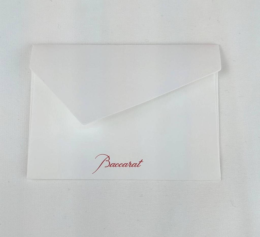 Baccarat Lutetia Tumbler Set of Gift Includes Authentic Paper Product Number 2816609 2, Wrapped, Bag,