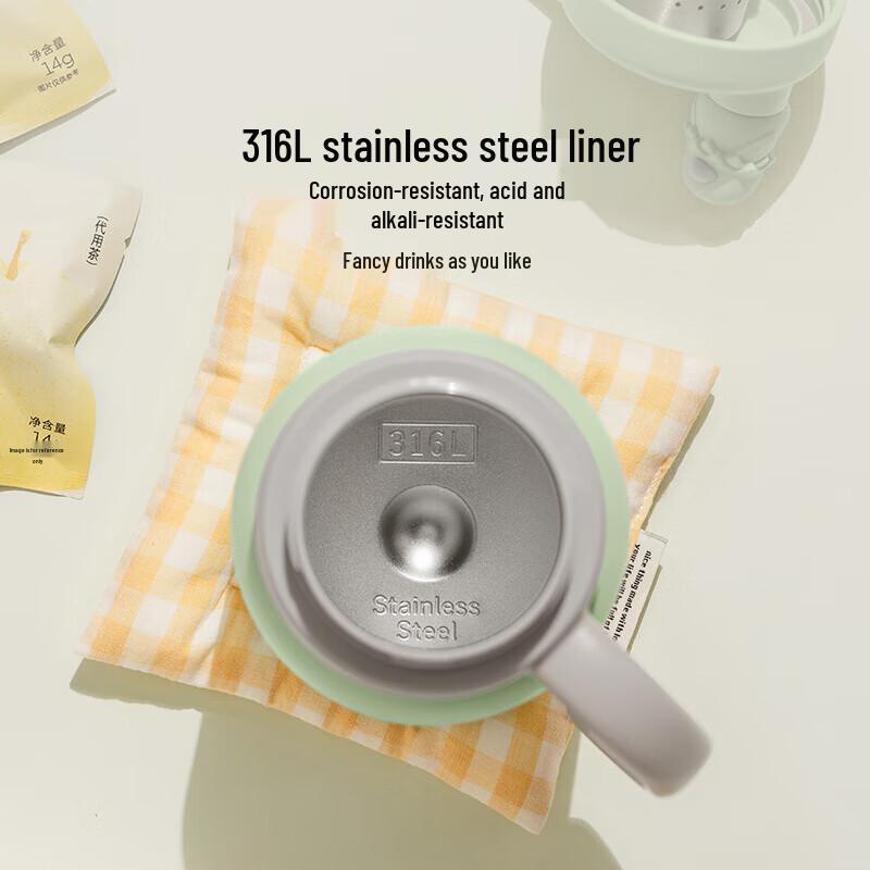 Buydeem 600ml Insulated Portable Tea Tumbler