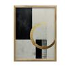 Geometry Vs Infinity Geometry Vs Infinity, 30X40 Cm, Frame Wood Light Oak, Matte Paper 230 Gsm