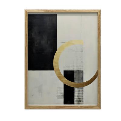 Geometry Versus Infinity Geometry Versus Infinity, 30X40 Cm, Unframed, Premium Canvas On Stretcher