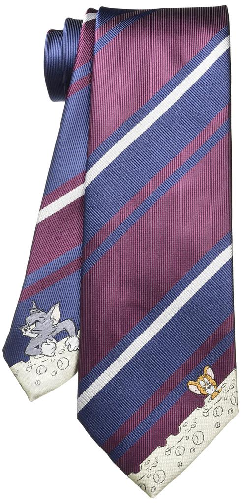 Florence Spec Tom and Jerry Tie Stripe 1 T&J000001-002 Red 1 Standard