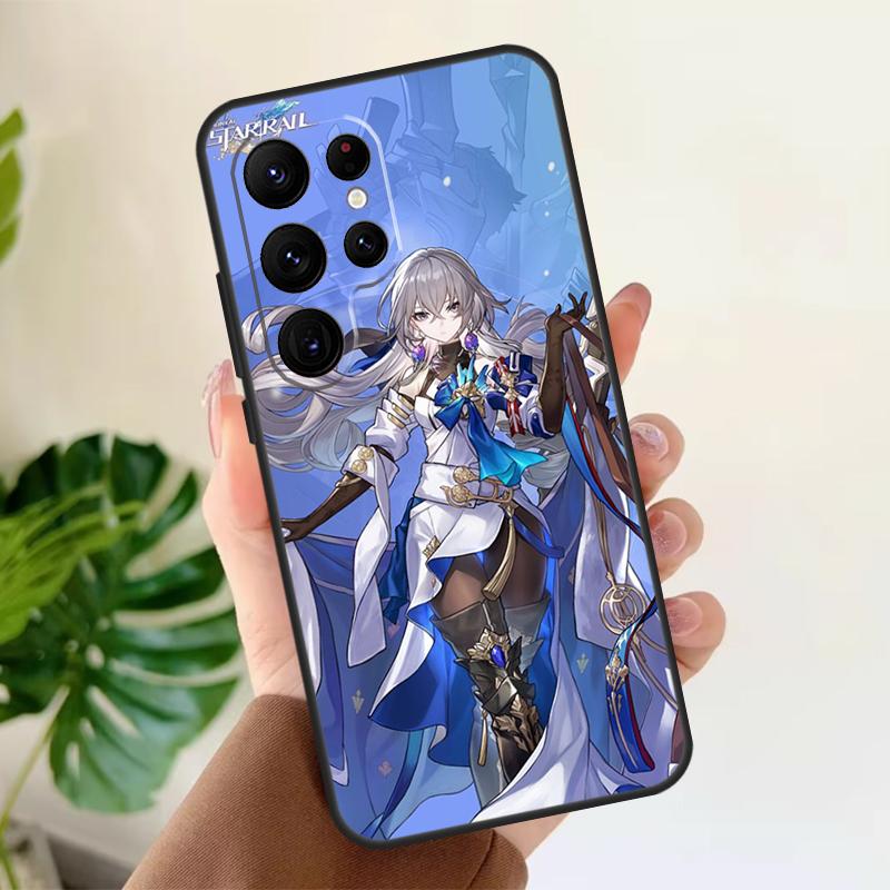 Honkai Star Rail Soft Case For Samsung Galaxy S25 Ultra S21 S22 S23 S24 Plus S9 S10 S20 FE S24 FE Phone Cover