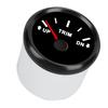 52MM Boat Trim Gauge High Accuracy IP67 Waterproof Stainless Steel 316L Bezel Anti Fog Glass for Yachts Marines 9 to