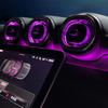 Hot Interior Mouldings 64 Colors Air Vent Ambient Light for Mercedes-Benz C-Class W206 2022 X254 Car RGB Turbine Air Conditionin