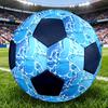 1PC Oceanic Flow Patterns Soccer Ball Size 5 Football Machine Sewn Indoor/Outdoor Universal Football A110
