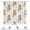 Adorable Brown Cat Shower Curtain Set For Bathroom Decor Cute Animal Print Home Supplies Available In Multiple Sizes