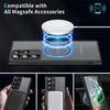 Magnetic Luxury Matte Case For Samsung Galaxy S25 S24 S23 S22 Ultra Plus Lens Protect Magsafe Wireless Charge Shockproof Cover