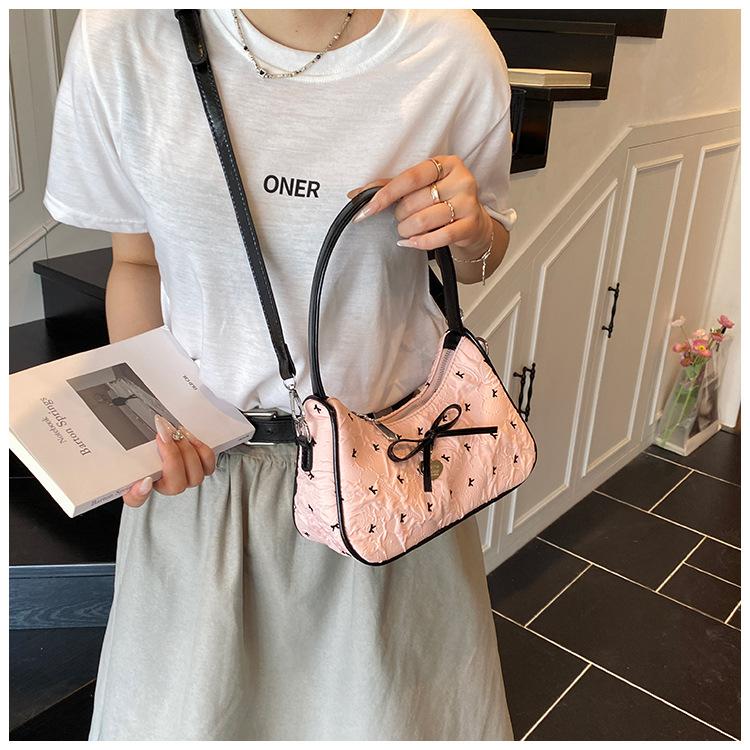 Crossbody bag women's bag new fashion niche design summer versatile single shoulder underarm dumpling bag