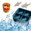 Creative Shark Mold Homemade Flavored Snacks Silicone Ice For Water Mould Shaper Mold Kitchen C G7X0