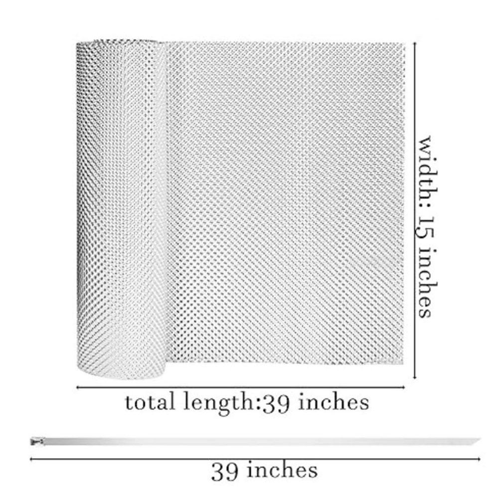 Car Exhaust Sheet Embossed Aluminum Exhaust Heat Shield Heat Barrier Muffler Exhaust Wrap For Car Cooling Tools CHINA