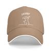 line man motif in La Linea Baseball Cap  y2k Retro Trucker Hat Summer Female Male Outdoor Sport Baseball Caps