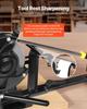 Pro Grind Sharpening System, Multi-Grind Sharpening Jig for 152mm & 203mm Bench Grinder - with Platform Jig, Tool Rest Bar, Setup Block, Miter Slide,