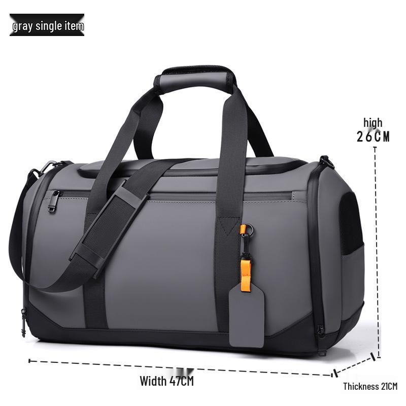 

Kangaroo Men s Waterproof Large Capacity Travel Sports Bag сірий колір
