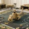 259 pièces USA AH64 Apache Hélicoptère Briques de Construction Militaire Tech Armée Hélicoptère d'Attaque Modèle Briques Forces Spéciales Cadeau Ornement de Maison