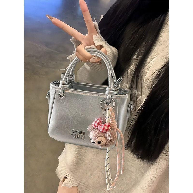 Ielgy Lazy Style Bucket Bag Can Be Portable All-Match Fashion Cross-Body Bag