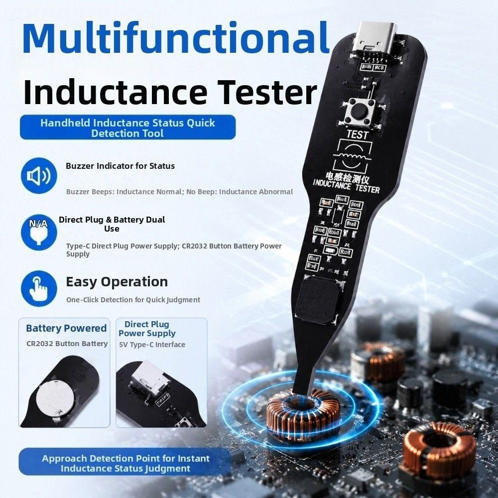 High Accuracy Motherboard Coil Tester Quick Fault Check Tool  Phone Motherboard Repair