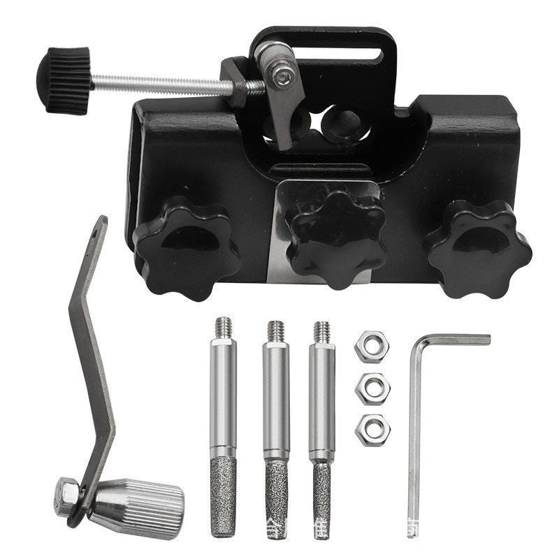 

Ручна точилка для ланцюга, точилка для ланцюга, точилка для ланцюга, портативний побутовий ручний інструмент для заточування ланцюга чорний