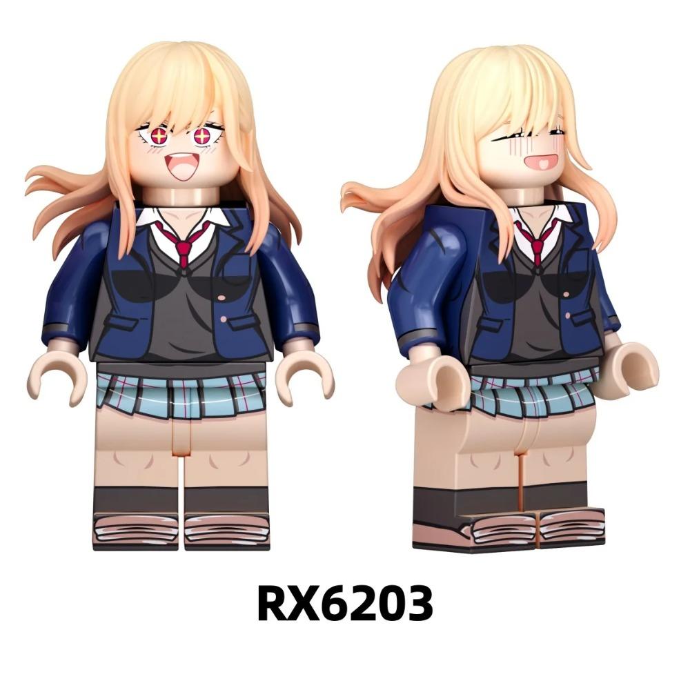 Renzai RX6201-RX6204 Dress up Dolls Fall in Love, Kita Series Kawakami Dream Building Blocks Renzai