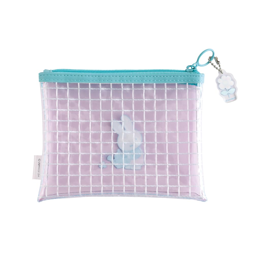 Green Flash Miffy PVC Pouch Flower BM-503