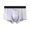 Men's Breathable Boxer Briefs - Solid Color, Youth Style, Gun-Type Separation