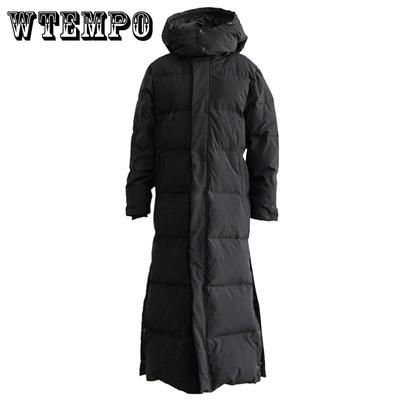 Parka Mantel Extra Maxi Lange Winter Daunenmantel Frauen Mit Kapuze Große Plus Größe Weibliche Dame Windjacke Mantel Outwear Kleidung gesteppt