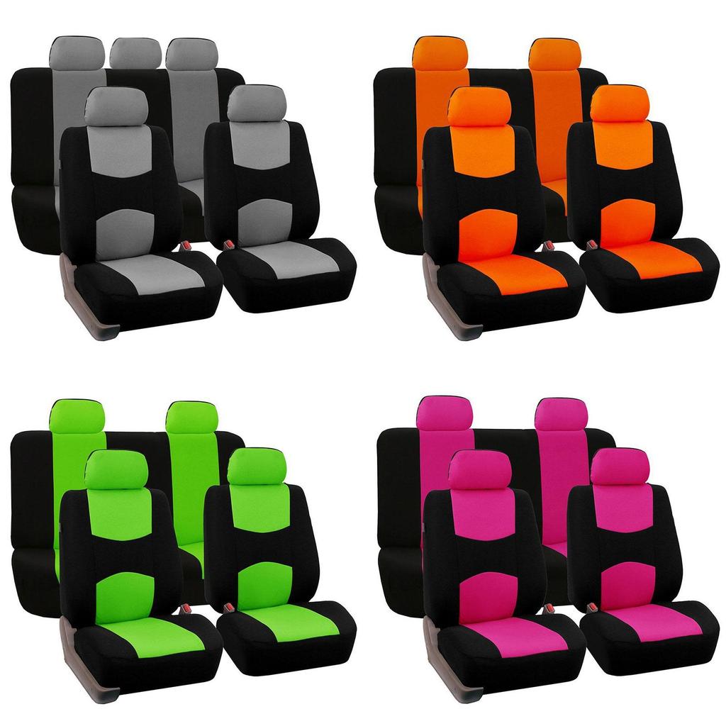 Luxusní univerzální potahy na autosedačky pro sedan, nákladní vůz, dodávku. Pohodlné a stylové. 12 barev.
