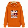 Langermet for menn og kvinner Uformell mote gensere Japansk tegneserie løs hettegenser Komfortabel kreativitet Streetwear