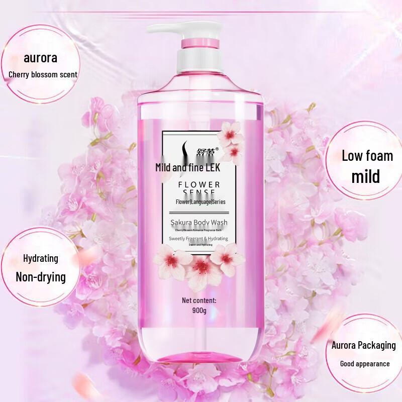 SLEK Sakura Romantic Fragrance Body Wash 900g