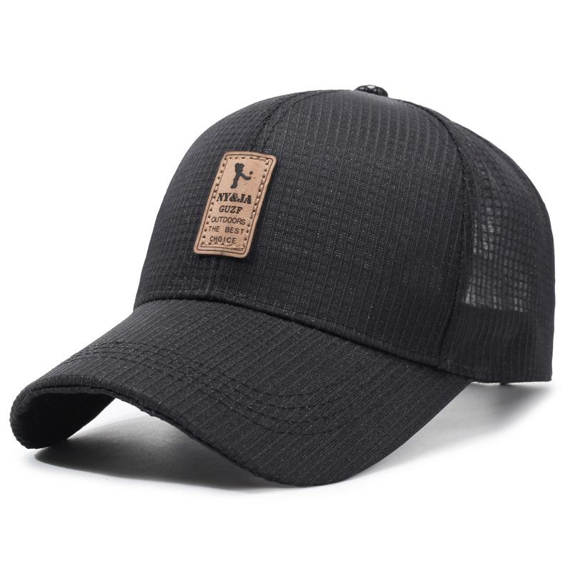 Hut Herren Frühling Sommer Baseballkappe Outdoor Sonnenschutz Anglerkappe Atmungsaktive Sportkappe